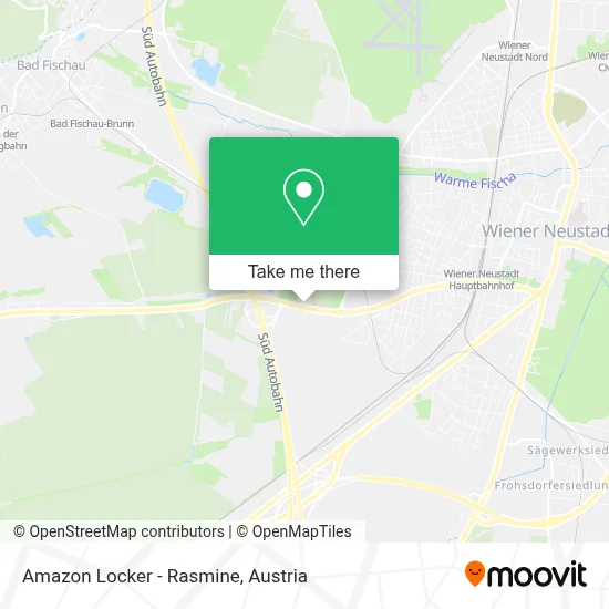 Amazon Locker - Rasmine map
