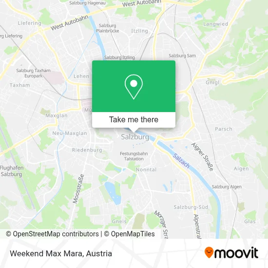 Weekend Max Mara map