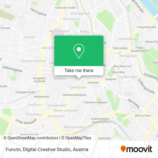 Functn, Digital Creative Studio map