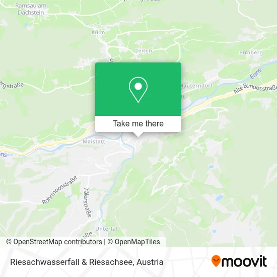 Riesachwasserfall & Riesachsee map
