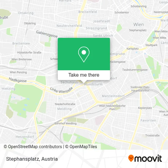 Stephansplatz map