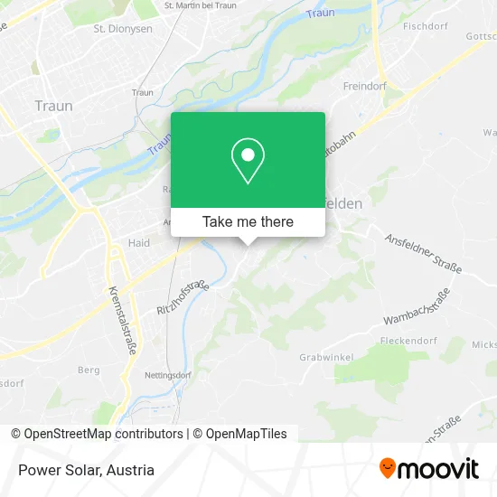Power Solar map