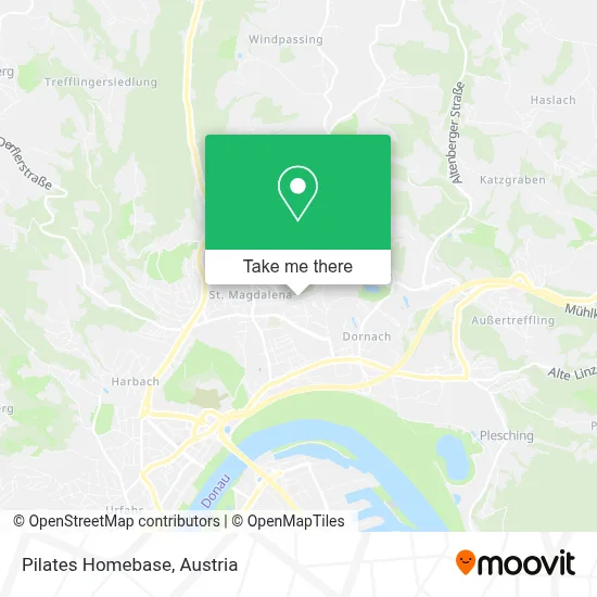 Pilates Homebase map