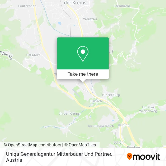 Uniqa Generalagentur Mitterbauer Und Partner map