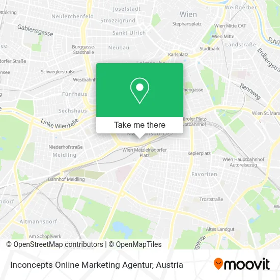 Inconcepts Online Marketing Agentur map