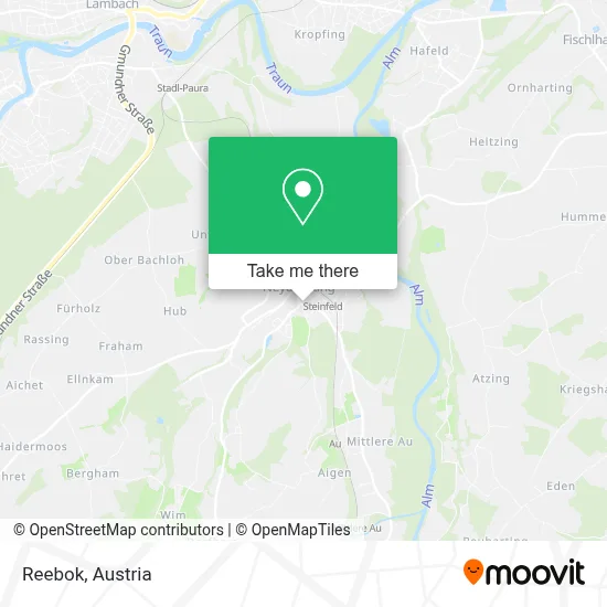 Reebok map