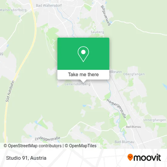 Studio 91 map