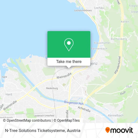 N-Tree Solutions Ticketsysteme map