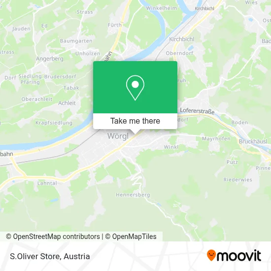 S.Oliver Store map