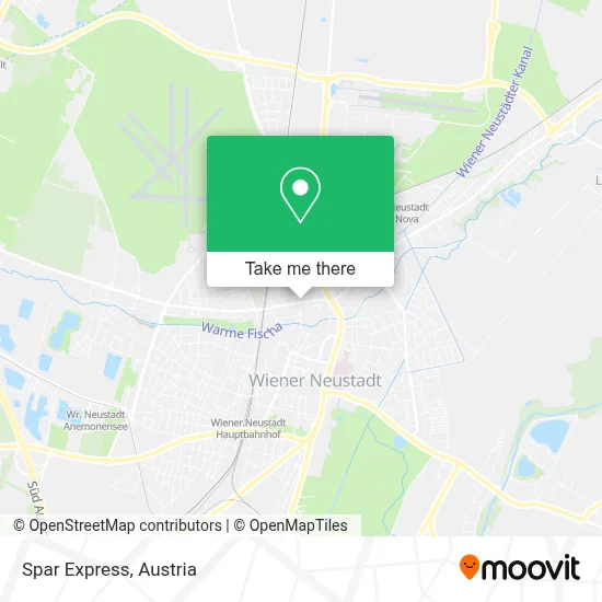 Spar Express map