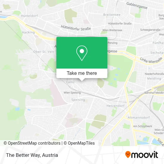 The Better Way map