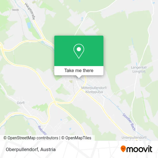 Oberpullendorf map