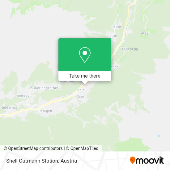Shell Gutmann Station map