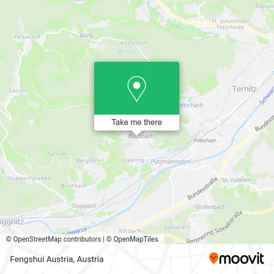 Fengshui Austria map