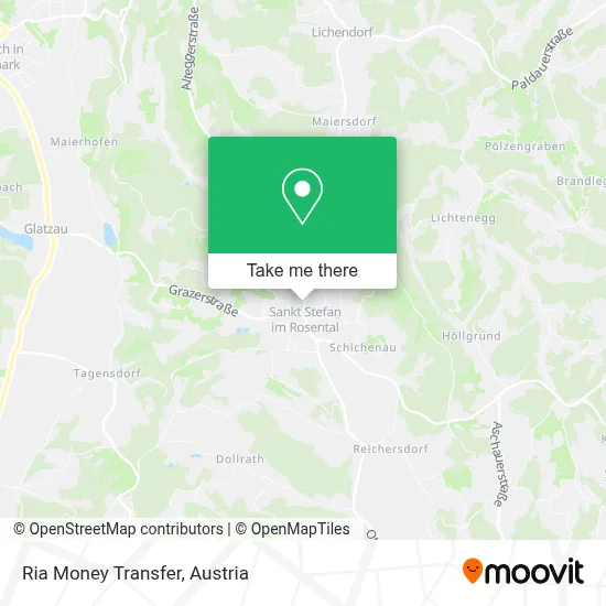 Ria Money Transfer map