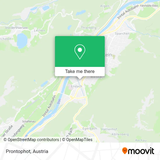 Prontophot map