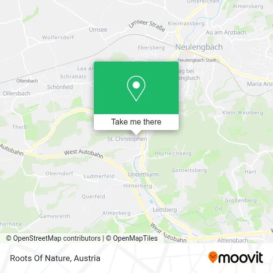 Roots Of Nature map