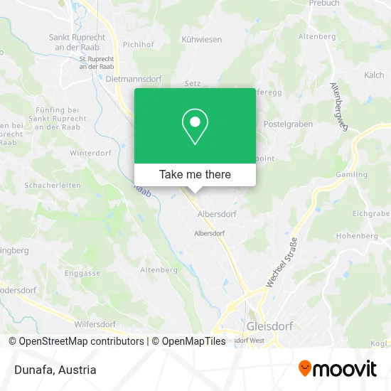Dunafa map