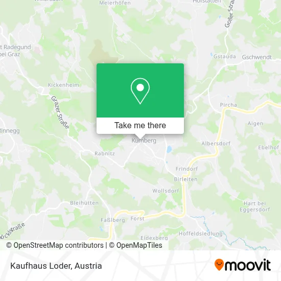 Kaufhaus Loder map