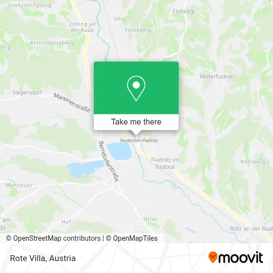 Rote Villa map