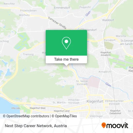 Next Step Career Network map