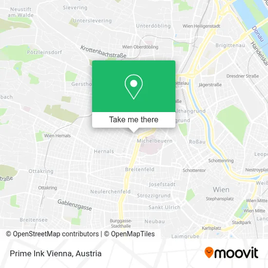 Prime Ink Vienna map
