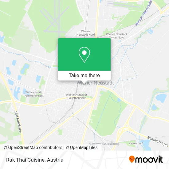 Rak Thai Cuisine map