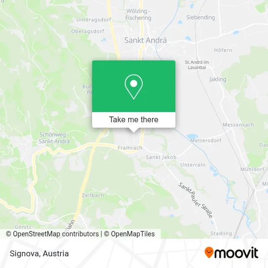 Signova map