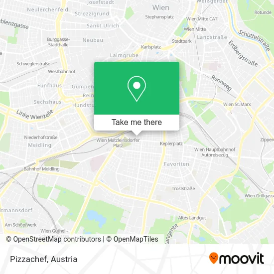 Pizzachef map