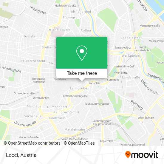 Locci map