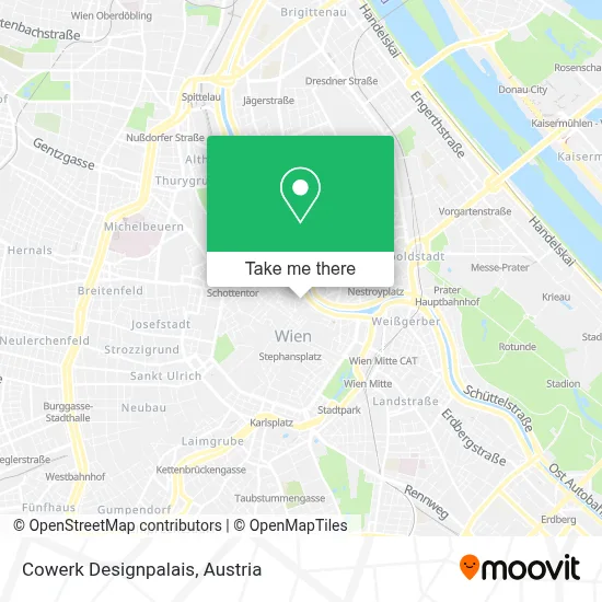 Cowerk Designpalais map