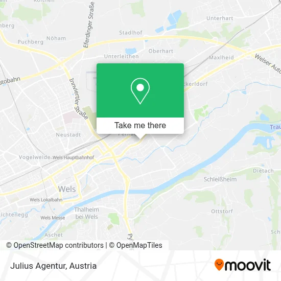 Julius Agentur map