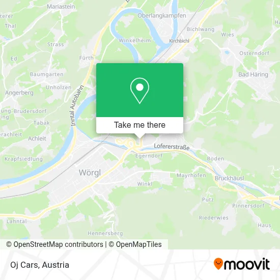 Oj Cars map
