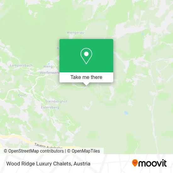 Wood Ridge Luxury Chalets map