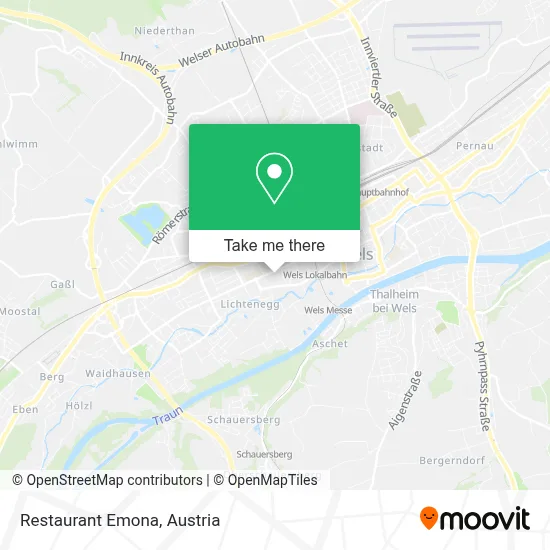 Restaurant Emona map