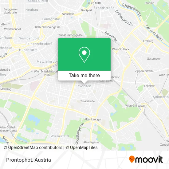 Prontophot map