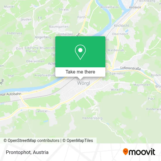 Prontophot map