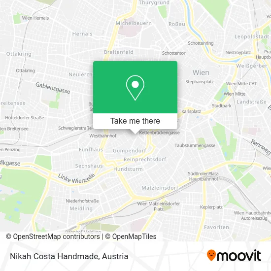 Nikah Costa Handmade map