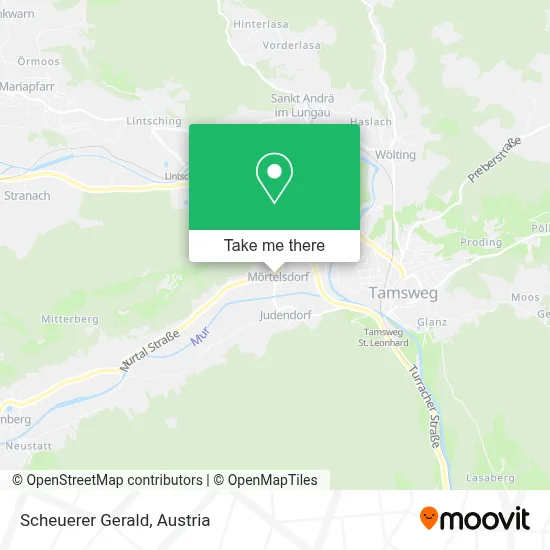 Scheuerer Gerald map