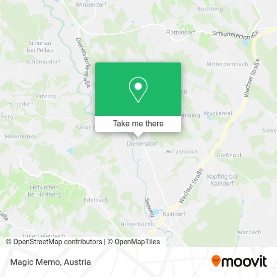 Magic Memo map