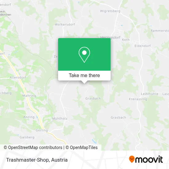 Trashmaster-Shop map