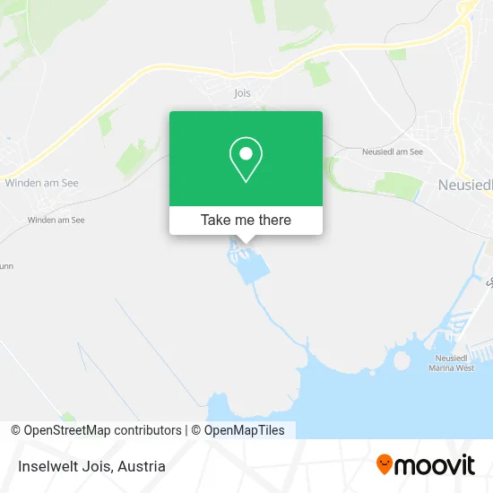 Inselwelt Jois map