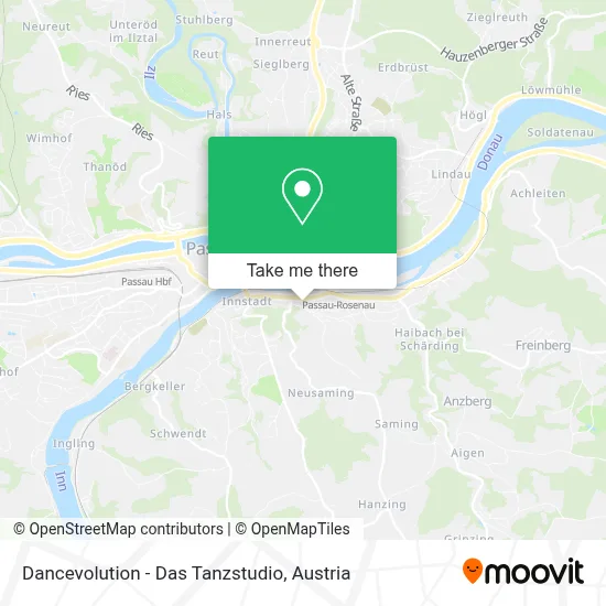 Dancevolution - Das Tanzstudio map
