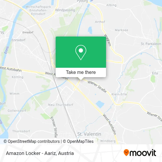 Amazon Locker - Aariz map