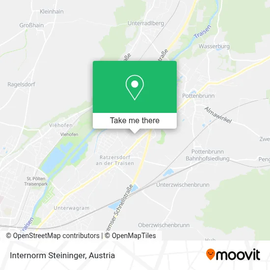 Internorm Steininger map