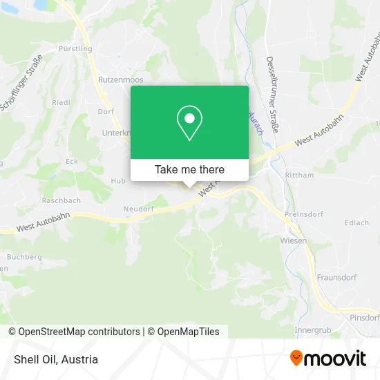 Shell Oil map