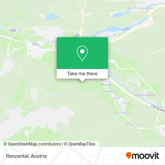 Ranzental map