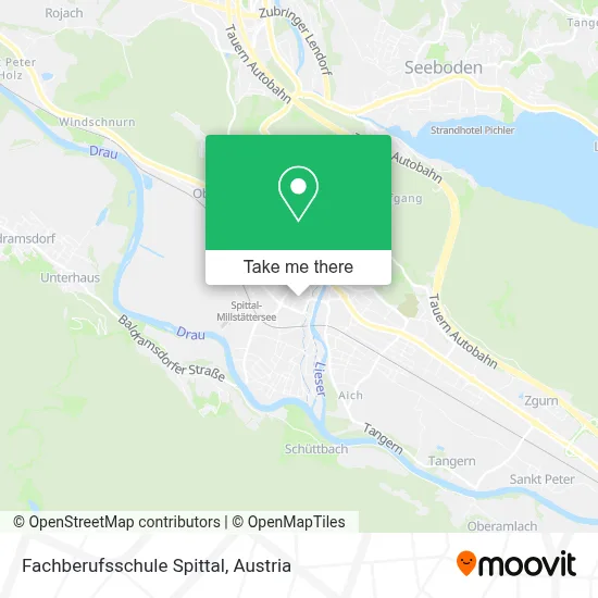 Fachberufsschule Spittal map