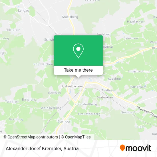 Alexander Josef Krempler map