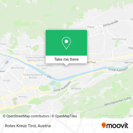 Rotes Kreuz Tirol map